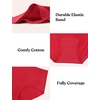 image:imageHSIA Womens Underwear Bikini Panties Lace Soft Hipster Panty Ladies Stretch Full Briefs 3XLBlackreddust Pink