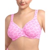 image:imageHSIA Bras for Women Minimizer Full Coverage Plus Size T Shirt Unlined Underwire Smooth Bra Seamless Cups Joan Ultimate SoftBlush Kiss