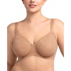 image:imageHSIA Minimizer Bra for Women  Full Coverage Seamless Lace Bra Plus Size Underwire Unlined Bra for Heavy BreastDark Beige