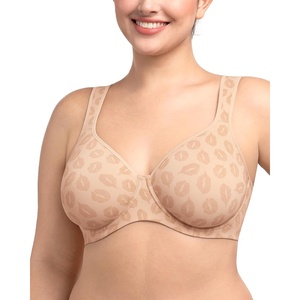 image:imageHSIA Bras for Women Minimizer Full Coverage Plus Size T Shirt Unlined Underwire Smooth Bra Seamless Cups Joan Ultimate SoftNude Kiss