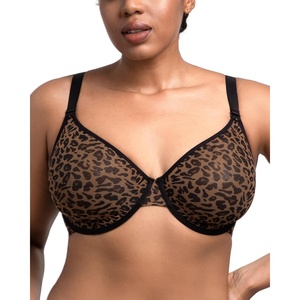 image:imageHSIA Minimizer Bras for Women Full Coverage Underwire Unlined Mesh Plus Size Convertible Bra for Big BustedBlack
