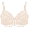 image:imageHSIA Minimizer Bra for Women  Plus Size Full Coverage Lace Bra with Underwire Non PaddedApricot