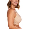 image:imageHSIA Minimizer Bra for Women  Plus Size Full Coverage Lace Bra with Underwire Non PaddedApricot