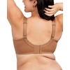 image:imageHSIA Minimizer Bra for Women  Plus Size Full Coverage Lace Bra with Underwire Non PaddedCoffee