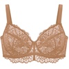 image:imageHSIA Minimizer Bra for Women  Plus Size Full Coverage Lace Bra with Underwire Non PaddedCoffee