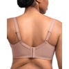 image:imageHSIA Minimizer Bra for Women  Plus Size Full Coverage Lace Bra with Underwire Non PaddedDark Pink