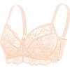 image:imageHSIA Minimizer Bra for Women  Plus Size Full Coverage Lace Bra with Underwire Non PaddedRose Cloud