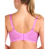 image:imageHSIA Minimizer Bras for Women Full Coverage Unlined Lace Sexy Plus Size Underwire Bra for Large BreastsPink Purple