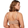 image:imageHSIA Minimizer Bras for Women Full Coverage Unlined Lace Sexy Plus Size Underwire Bra for Large BreastsTaupe Beige