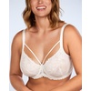 image:imageHSIA Minimizer Bras for Women Full Coverage Unlined Lace Sexy Plus Size Underwire Bra for Large BreastsWhite