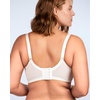 image:imageHSIA Minimizer Bras for Women Full Coverage Unlined Lace Sexy Plus Size Underwire Bra for Large BreastsWhite