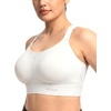 image:imageHSIA Sports Bras for Women High Support Large Bust FlexCore Racerback Lined  Wireless Plus Size Bra with Sewn in PadsIncanus