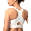 image:imageHSIA Sports Bras for Women High Support Large Bust FlexCore Racerback Lined  Wireless Plus Size Bra with Sewn in PadsIncanus