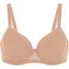 image:imageHSIA Minimizer Bras for Women Air Mesh TShirt Full Coverage Underwire Bra  UltraThin Sandwich Cup Lightly Lined Breathable in Summer Supportive Plus Size Disappear under Clothes Back SmoothingDark Beige