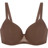 image:imageHSIA Minimizer Bras for Women Air Mesh TShirt Full Coverage Underwire Bra  UltraThin Sandwich Cup Lightly Lined Breathable in Summer Supportive Plus Size Disappear under Clothes Back SmoothingCoffee Brown