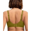 image:imageHSIA Minimizer Bras for Women Enchante Lace Underwire Bra for Heavy Breast  Full Coverage Breathable in Summer Plus Size Supportive Unlined Lifting Back Fat Smoothing Offer Natural Shape SoftMoss
