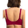 image:imageHSIA Minimizer Bras for Women Plus Size Unlined Tshirt Bra for Large Breast  CoolComfort in Summer Everyday Bra Full Coverage Underwire Supportive Seamless Back Fat Smoothing Offer Natural ShapeSatinburgundy