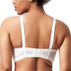 image:imageHSIA Strapless Bra Seamless AntiSlip Underwire Support for Large Breasts  Full Coverage Breathable Lightly Lined Cup Bandeau Multiway Straps for Summer Weddings amp OffShoulder Tops 3644 CILight White05