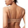 image:imageHSIA Strapless Bra Seamless AntiSlip Underwire Support for Large Breasts  Full Coverage Breathable Lightly Lined Cup Bandeau Multiway Straps for Summer Weddings amp OffShoulder Tops 3644 CIDark Beige05
