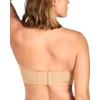 image:imageHSIA Strapless Bra Seamless AntiSlip Underwire Support for Large Breasts  Full Coverage Breathable Lightly Lined Cup Bandeau Multiway Straps for Summer Weddings amp OffShoulder Tops 3644 CIBeige