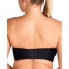 image:imageHSIA Strapless Bra Seamless AntiSlip Underwire Support for Large Breasts  Full Coverage Breathable Lightly Lined Cup Bandeau Multiway Straps for Summer Weddings amp OffShoulder Tops 3644 CIBlack