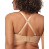 image:imageHSIA Strapless Bra for Large Breasts Unlined Minimizer Underwire Support  Underwire and side boning lift and shape full coverage cups antislip back band and sixway straps provide a secure fitNatural Nude
