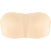 image:imageHSIA Strapless Bra for Large Breasts Unlined Minimizer Underwire Support  Underwire and side boning lift and shape full coverage cups antislip back band and sixway straps provide a secure fitBeige