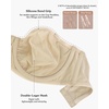 image:imageHSIA Strapless Bra for Large Breasts Womens Bella Minimizer Balconette Bra  Convertible Plus Size Supportive Underwire Unlined Cooling Comfort Mesh Corset Unpadded Minimizing Bandeau for Big BustNatural Nude