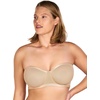 image:imageHSIA Strapless Bra for Large Breasts Womens Bella Minimizer Balconette Bra  Convertible Plus Size Supportive Underwire Unlined Cooling Comfort Mesh Corset Unpadded Minimizing Bandeau for Big BustNatural Nude