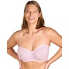 image:imageHSIA Strapless Bra for Large Breasts Womens Bella Minimizer Balconette Bra  Convertible Plus Size Supportive Underwire Unlined Cooling Comfort Mesh Corset Unpadded Minimizing Bandeau for Big BustPale Pink