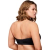image:imageHSIA Strapless Bra for Large Breasts Womens Bella Minimizer Balconette Bra  Convertible Plus Size Supportive Underwire Unlined Cooling Comfort Mesh Corset Unpadded Minimizing Bandeau for Big BustBlack