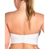image:imageHSIA Strapless Bra for Women Large Breasts Plus Size Minimizer Longline  Push Up Supportive Underwire Long Line Corset Wide Band Back Fat Smoothing Balconette Minimizing Bustier for Big BustBeige Classic