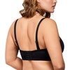 image:imageHSIA Strapless Bras Full Coverage NonSlip Underwire for Large Breasts  Breathable Cup Plus Size Silicone Grip 2X Support Multiway Straps for Summer Weddings amp OffShoulder Tops 3644 CIDark Black