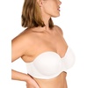 image:imageHSIA Strapless Bras Full Coverage NonSlip Underwire for Large Breasts  Breathable Cup Plus Size Silicone Grip 2X Support Multiway Straps for Summer Weddings amp OffShoulder Tops 3644 CILight White