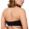 image:imageHSIA Strapless Bras Full Coverage NonSlip Underwire for Large Breasts  Breathable Cup Plus Size Silicone Grip 2X Support Multiway Straps for Summer Weddings amp OffShoulder Tops 3644 CIDark Black
