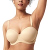 image:imageHSIA Strapless Bras Full Coverage NonSlip Underwire for Large Breasts  Breathable Cup Plus Size Silicone Grip 2X Support Multiway Straps for Summer Weddings amp OffShoulder Tops 3644 CILight Beige