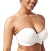 image:imageHSIA Strapless Bras Full Coverage NonSlip Underwire for Large Breasts  Breathable Cup Plus Size Silicone Grip 2X Support Multiway Straps for Summer Weddings amp OffShoulder Tops 3644 CIWhite01