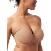 image:imageHSIA Strapless Bras Full Coverage NonSlip Underwire for Large Breasts  Breathable Cup Plus Size Silicone Grip 2X Support Multiway Straps for Summer Weddings amp OffShoulder Tops 3644 CIDark Beige01