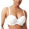 image:imageHSIA Strapless Bras Full Coverage NonSlip Underwire for Large Breasts  Breathable Cup Plus Size Silicone Grip 2X Support Multiway Straps for Summer Weddings amp OffShoulder Tops 3644 CIWhite01