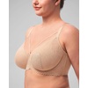 image:imageHSIA Minimizer Bras for Women Unlined Underwire Lace Bras for Large Breasts  Full Coverage Plus Size Support Lift Breathable Everyday Essentials Soft Back Smoothing Wide Straps Sizes 3246 CIWarm Beige