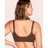 image:imageHSIA Minimizer Bras for Women Full Coverage Coolcomfort Plus Size Bra  Supportive Underwire Minimizing Cooling Comfort Unlined Seamless Back Smoothing Unpadded T Shirt Bra for Large BreastsCoffee Brown