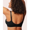 image:imageHSIA Minimizer Bras for Women Full Coverage Coolcomfort Plus Size Bra  Supportive Underwire Minimizing Cooling Comfort Unlined Seamless Back Smoothing Unpadded T Shirt Bra for Large BreastsBlack