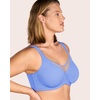image:imageHSIA Minimizer Bras for Women Full Coverage Coolcomfort Plus Size Bra  Supportive Underwire Minimizing Cooling Comfort Unlined Seamless Back Smoothing Unpadded T Shirt Bra for Large BreastsBlue
