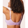 image:imageHSIA Minimizer Bras for Women Full Coverage Coolcomfort Plus Size Bra  Supportive Underwire Minimizing Cooling Comfort Unlined Seamless Back Smoothing Unpadded T Shirt Bra for Large BreastsPurple