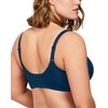 image:imageHSIA Minimizer Bras for Women Full Coverage Coolcomfort Plus Size Bra  Supportive Underwire Minimizing Cooling Comfort Unlined Seamless Back Smoothing Unpadded T Shirt Bra for Large BreastsOceana Blue