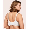 image:imageHSIA Minimizer Bras for Women Full Coverage Coolcomfort Plus Size Bra  Supportive Underwire Minimizing Cooling Comfort Unlined Seamless Back Smoothing Unpadded T Shirt Bra for Large BreastsWhite